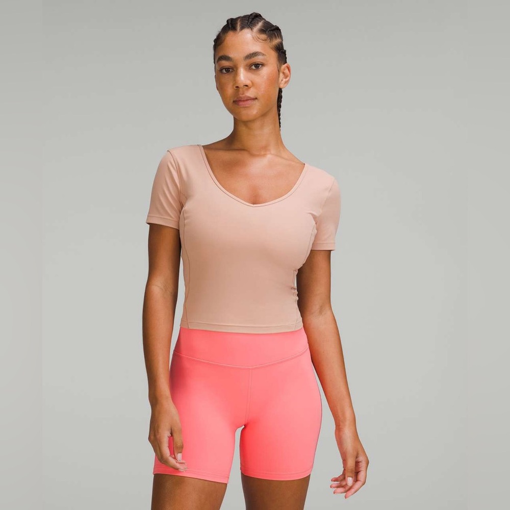 Lululemon Align T-Shirt in Pink Clay